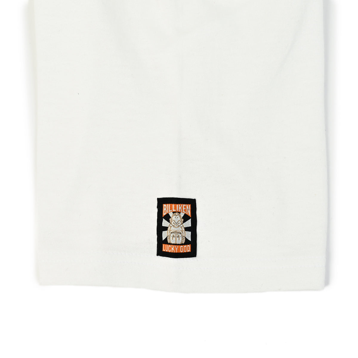 ビリケン半袖クルーネックTシャツ (ホワイト)