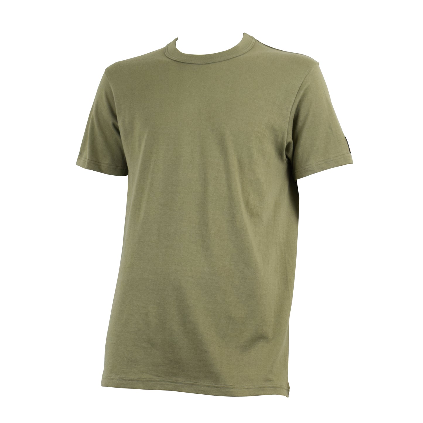 ビリケン半袖クルーネックTシャツ (カーキ)